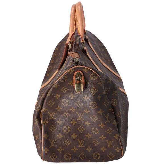 Louis Vuitton Keepall 50 Duffle Bag Monogram Boston Bag M41426 Brown Canvas - Picture 5 of 9